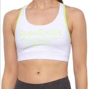 Nwt Reebok medium support fitness sports bra